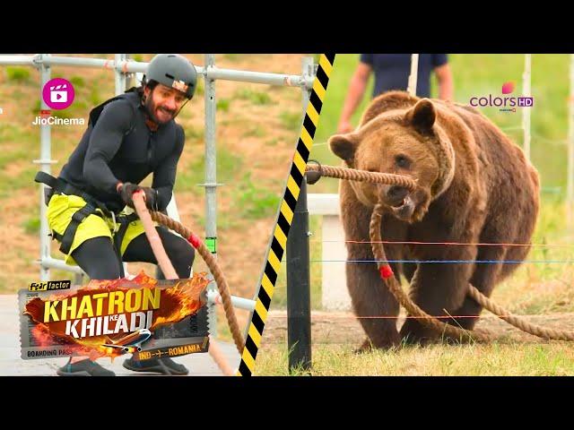 Stunt में भालू ने Karan को पछाड़ा | Khatron Ke Khiladi S14