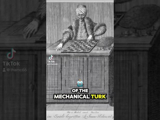 The unbeatable mechanical Turk #invention #napoleon #europe #illusion #trick #history #facts #chess