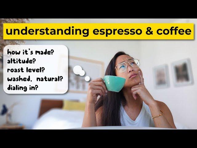 WHAT is ESPRESSO? Science of espresso for EVERYONE!