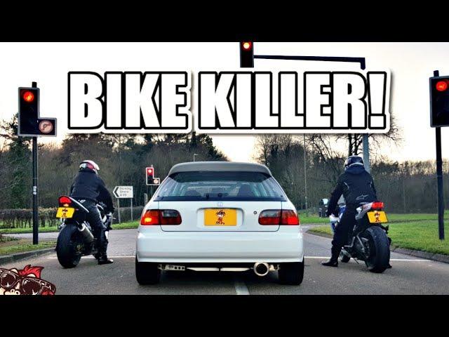  BIKE KILLER! MENTAL K20 TURBO EG HONDA CIVIC REVIEW!