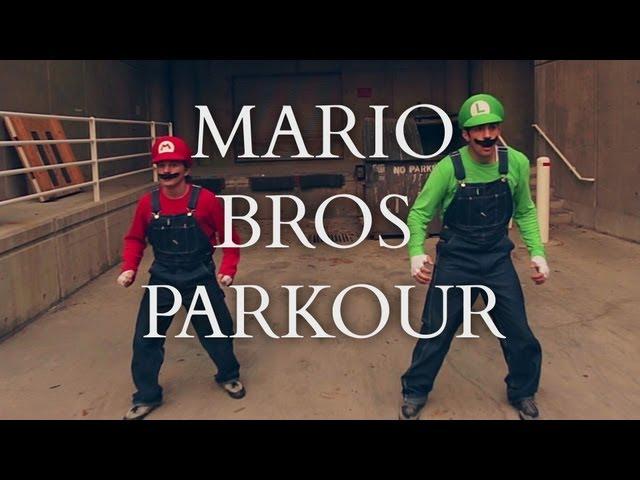 Super Mario Brothers Parkour [In Real Life]