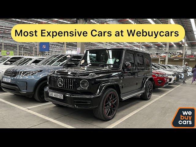The Most Expensive Cars at Webuycars (Must Watch !!)