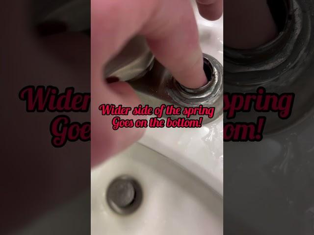 Delta Faucet Dripping DIY repair! #diy #plumbing #faucet #repair #delta #bathroom #plumber