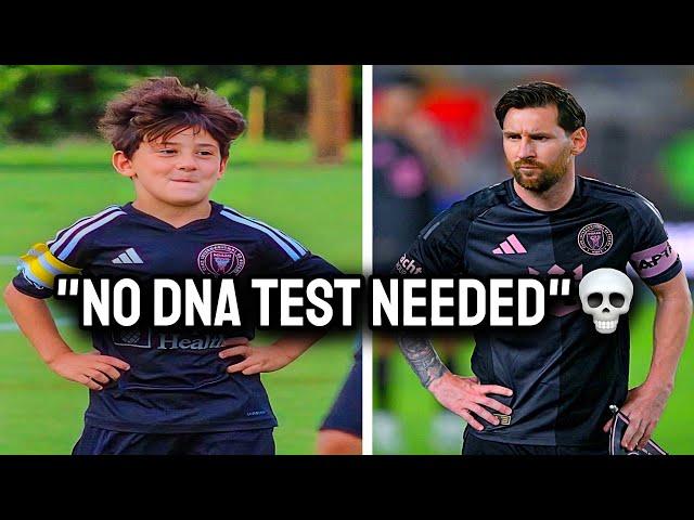 Messi’s Son Plays Exactly Like Him