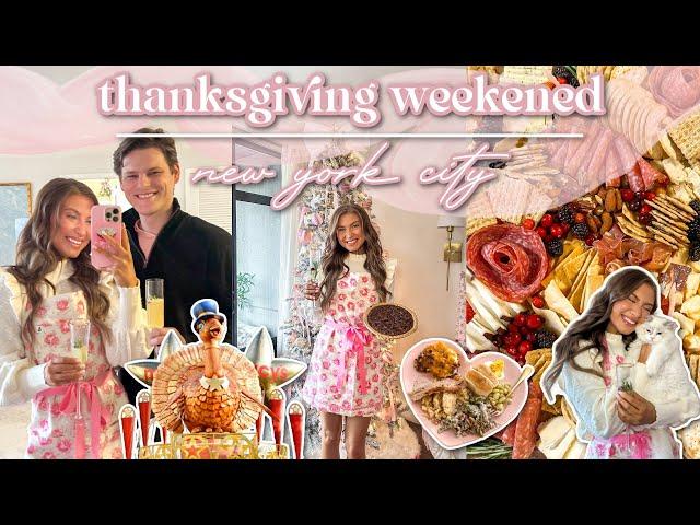 Our Cozy Thanksgiving in NYC | Macy's Balloons, Cooking, Our Anniversary, Iron Bowl | Lauren Norris