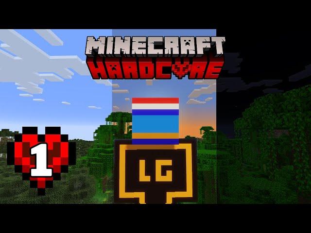 (Live) Minecraft Hardcore Part 1!