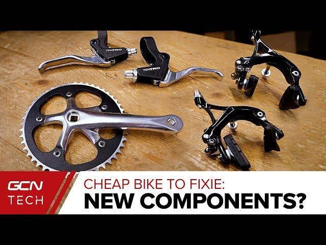 Choosing New Bike Parts & Components | Cheap Bike To Fixie Ep. 2