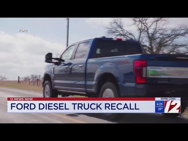 Ford recalls nearly 300,000 diesel trucks over faulty fuel pumps