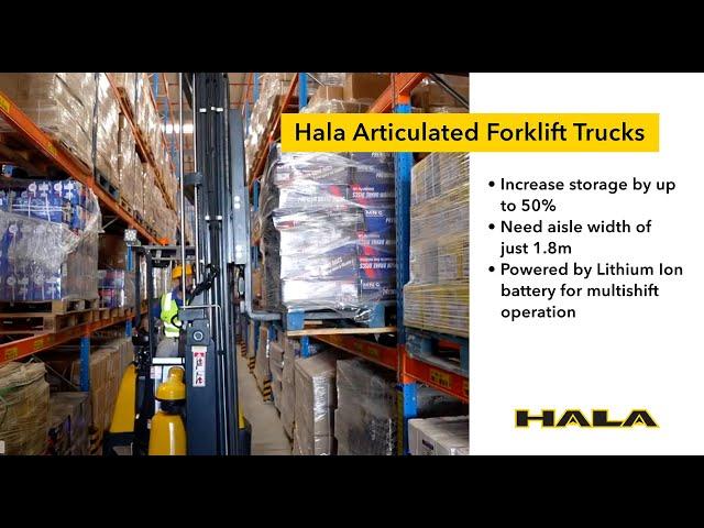 Hala Articulated Forklift Truck - Hala Equipment Trading