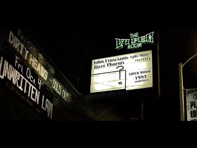 John Frusciante talks about River Phoenix - Viper Room 1997 (Subtitled)