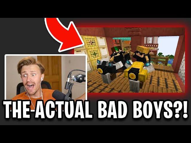 Solidarity REACTS To Cleo's Statues Of The BAD BOYS In HermitCraft