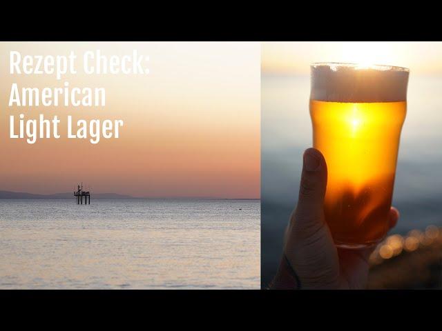 Rezept Check - American Light Lager