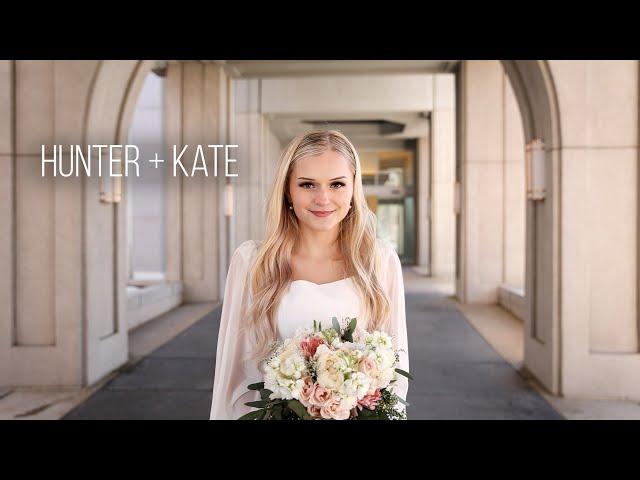 Hunter + Kate Wedding Video - LDS Mount Timpanogos Temple