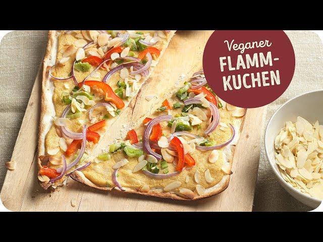 Veganer Flammkuchen