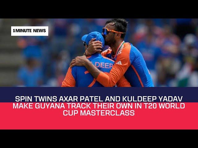 T20 world cup 2024 | Axar patel and Kuldeep yadav magic