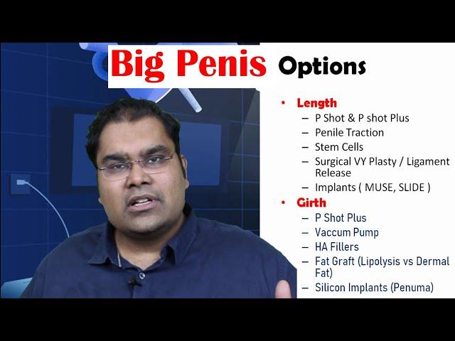How to grow a big dick | Options to Increase your penis size