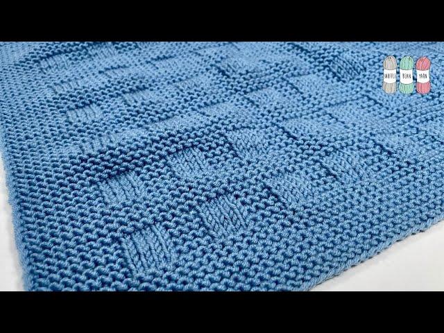 How to Knit the "Arthur" Baby Blanket