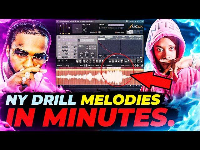 How To EASILY Make EPIC Sampled NY Drill Melodies For Pop Smoke & Sha Ek (& Yus Gz & Ron Suno)