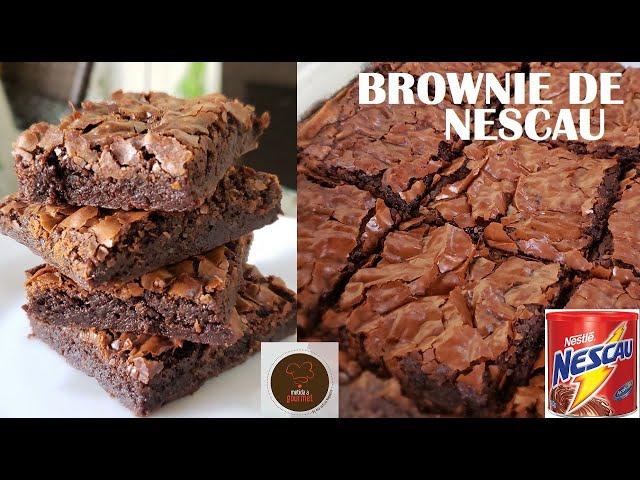 BROWNIE DE NESCAU | FÁCIL, rápido e econômico!!!