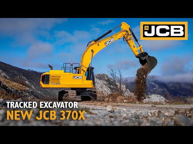 The New JCB 370X Tracked Excavator