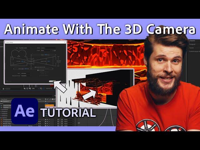 How to Animate with the 3D Camera | After Effects Tutorial from Cinecom | Adobe Video