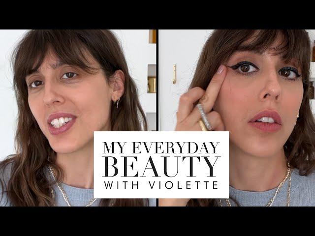 Violette walks Bazaar through her everyday beauty routine | My Everyday Beauty | Bazaar UK