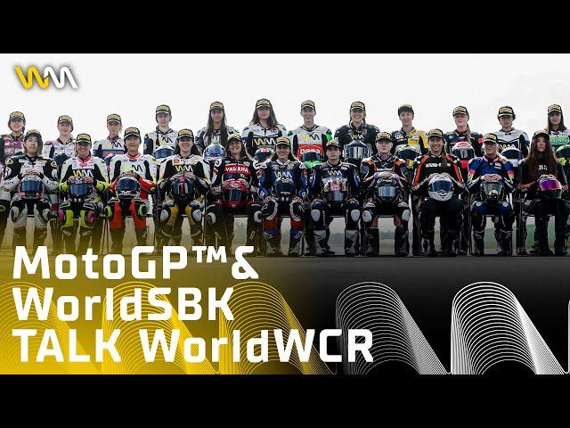"Sometimes she kicks my butt!" - MotoGP™ and WorldSBK superstars talk WorldWCR ️ | 2024 #WorldWCR