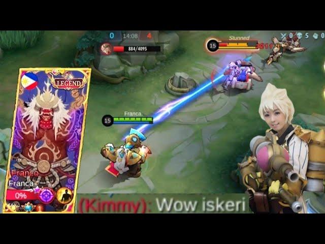 FRANCA MEETS KIMMY GODS OF TIKTOK! BATTLE OF ONE HIT DAMAGE | MLBB