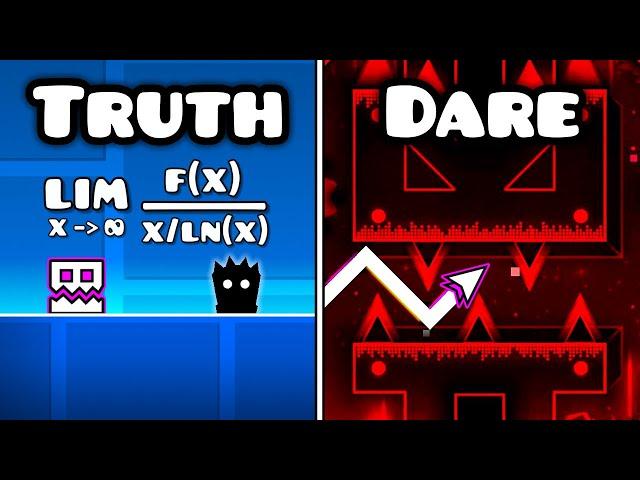 I Played Truth Or Dare In Geometry Dash