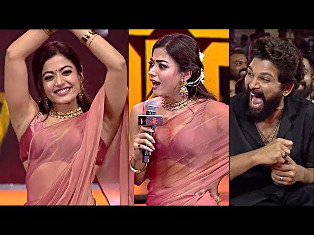 Rashmika Mandanna Crazy Speech In Tamil At Pushpa 2 The Rule Pre Release Event | Daily Culture