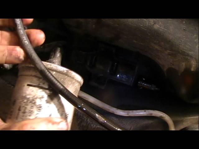 VW MK4 fuel filter change