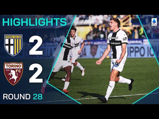 PARMA-TORINO 2-2 | HIGHLIGHTS | Pellegrino Double For Parma | Serie A 2024/25