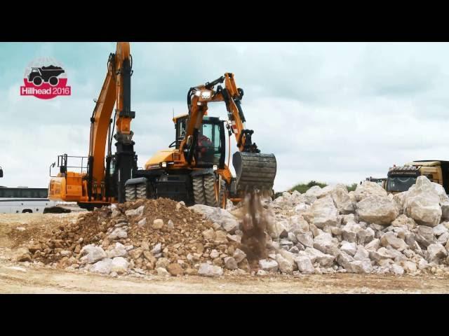 JCB HYDRADIG demo at Hillhead 2016