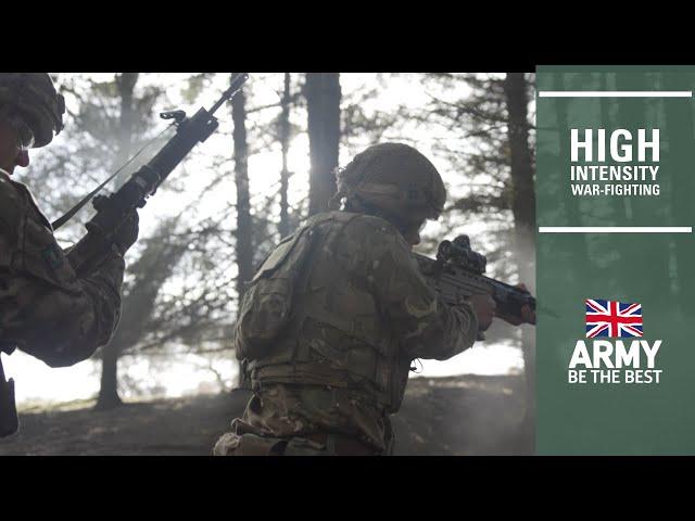 High Intensity War-fighting | Close Quarter Battle Instructors Course | British Army