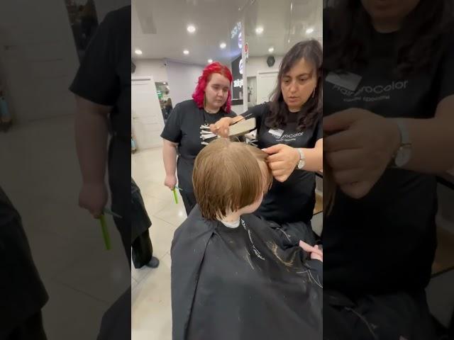 обучение молодых специалистов Hair Pro Color #Аракся