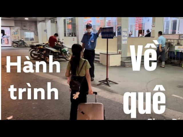 Hành trình về quê gian nan sau mấy tháng làm xa nhà || Cô Chủ Nhỏ tụ họp gia đình