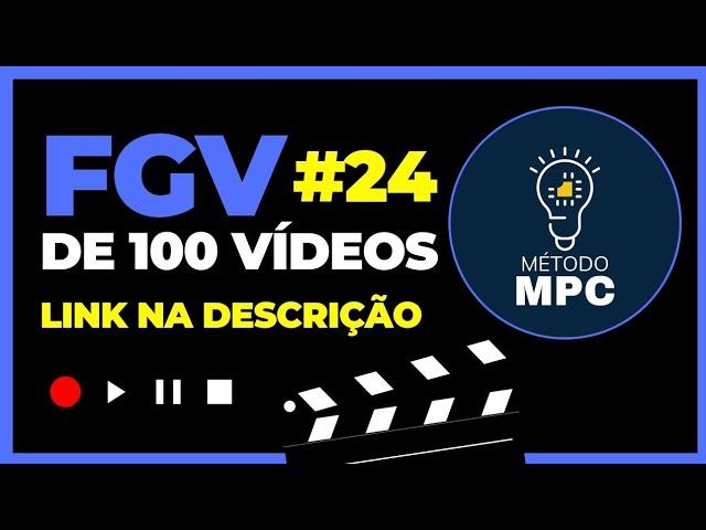 MATEMÁTICA PARA FGV