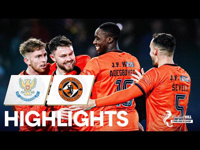 St Johnstone 1-2 Dundee United | Middleton Magic Sparks United Comeback | William Hill Premiership