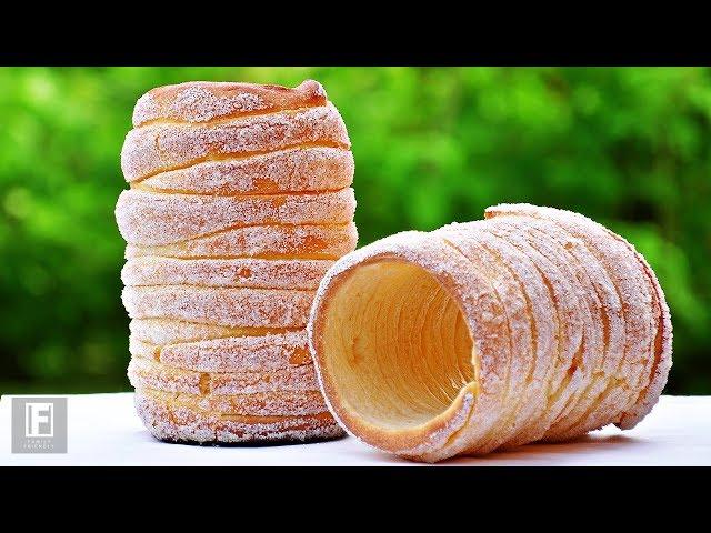 Super Soft Homemade Chimney Cake Recipe (Kürtőskalács)