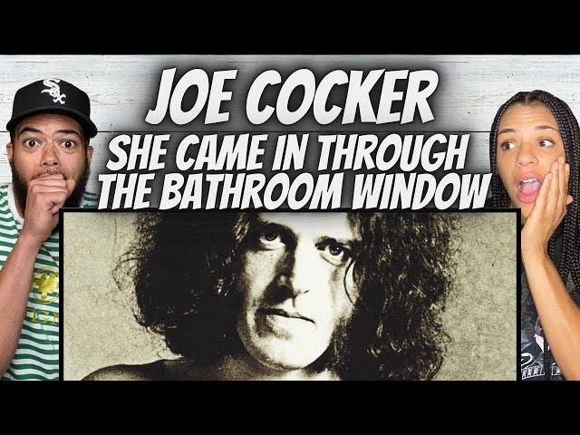 INCREDIBLE!| FIRST TIME HEARING Joe Cocker -  She Came Through The Bathroom Window REACTION