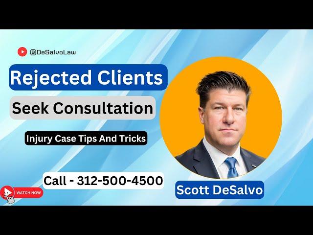 REJECTED!! The 2 Clients Who REJECTED DeSalvo (Spicy Details Inside) [Call 312-500-4500]