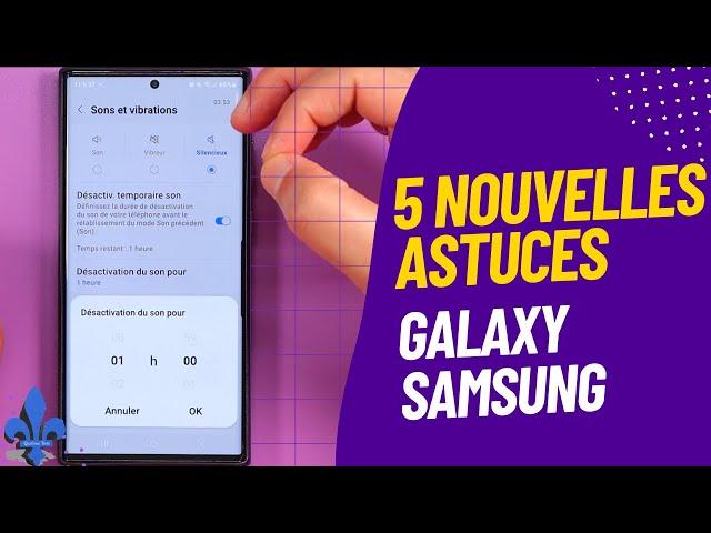 5 ASTUCES indispensables pour votre smartphone Galaxy Samsung