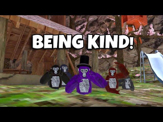 Being Kind In Gorilla Tag!!