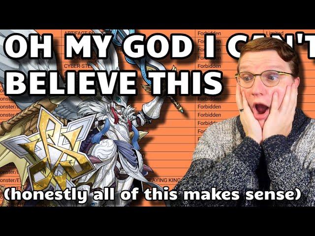 OH MY GOD HOW COULD THEY (do everything everyone expected) - (Live Banlist Reaction 4/6/25)