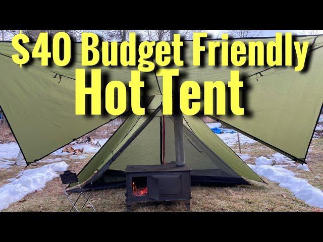 $40 Budget Hot Tent From Amazon