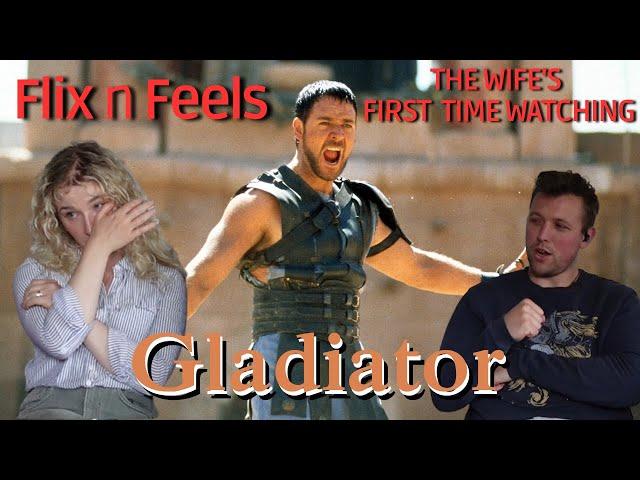 Gladiator (2000) - The Wife Reacts - Flix n Feels