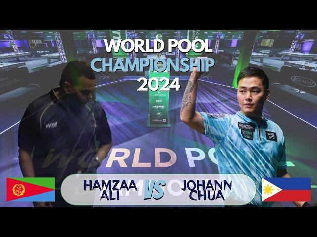 HAMZAA ALI VS JOHANN CHUA • WORLD POOL CHAMPIONSHIP 2024