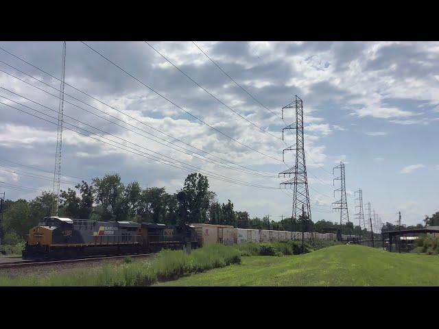 Railfanning CSX and NJT! Ft. CSX 1982 “Seaboard System”