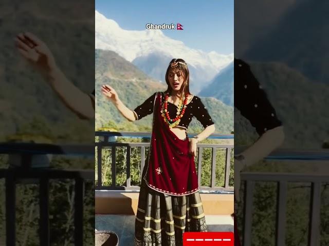 Sangita Shrestha | Beautiful Nepali Girl Dance || Short Dance Video TikTok Nepal️#shorts