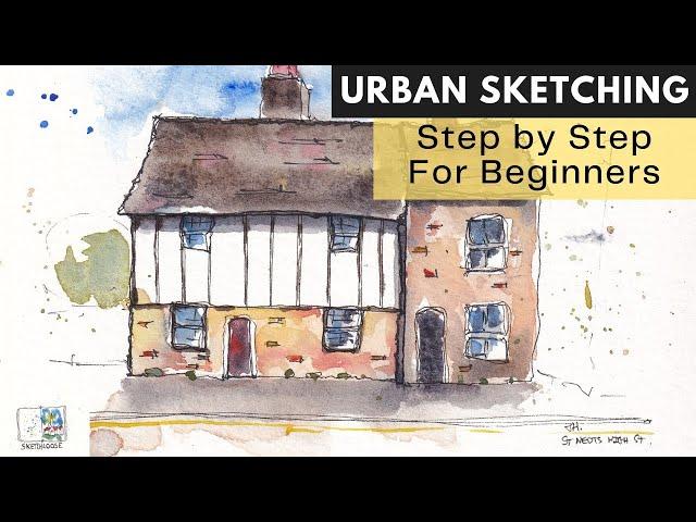 Urban Sketching for Beginners - Step by Step - Tutorial